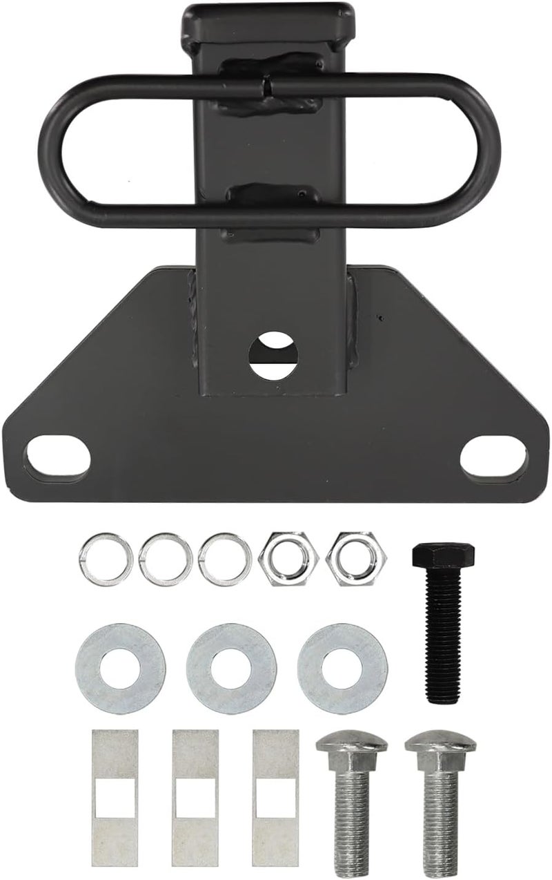 DYRDINSHOW 13434 Class 3 Trailer Hitch Receiver for 2020-2024 Jeep Gladiator JT, 2-Inch Tow Hitch with Anti-Rust Gloss Powder Coat, Compatible with Ball Mounts, Cargo Carriers, Bike Racks - Image 3